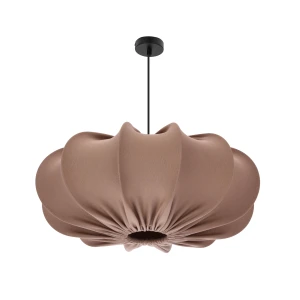 Lampa wisząca Candellux CAFEE’ brązowa 52 cm w stylu japandi
