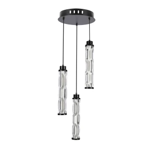 Candellux lampa wisząca CORTE czarna matowa 25W LED 3000K