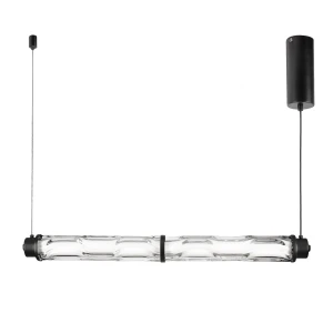 Candellux lampa wisząca pozioma czarny mat 18W LED 3000K