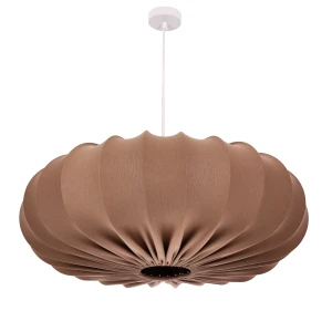 Lampa wisząca Candellux CAFEE brązowa 66cm do salonu i jadalni