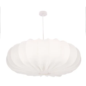 Lampa wisząca Candellux CAFEE z kremowym abażurem 66cm do salonu