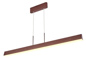 Candellux Lampa Wisząca COCONUT 100 cm Brązowa LED 28W 4000K