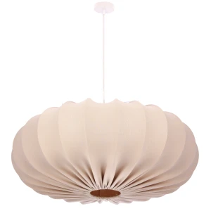 Lampa wisząca Candellux CAFEE' beżowa 66 cm skandynawska do salonu