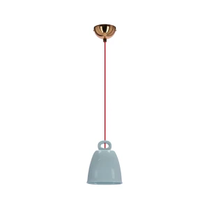 Lampa wisząca Candellux Sewilla S 1 niebieska ceramiczna