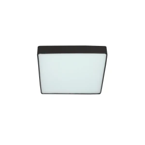 Candellux Quattro plafon kwadratowy czarny 35x35 18W LED 4000K
