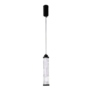 Candellux lampa wisząca CORTE czarna matowa 10W LED 3000K