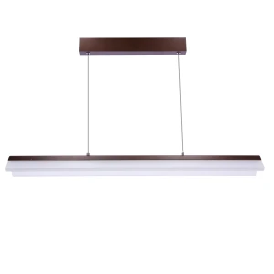 Candellux CURACOA Lampa Wisząca 100 cm Brązowa LED 33W 4000K