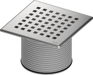 TECE ramka rusztu ze stali nierdzewnej 150 mm z rusztem quadratum