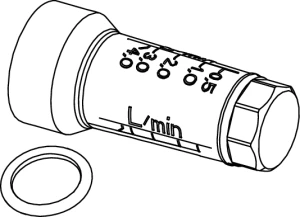 Przepływomierz TECEfloor 0,5–4,0 l/min