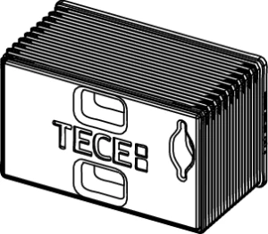 TECE tunel instalacyjny z blokiem styropianowym
