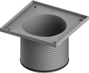Nasadka TECEdrainpoint S z ramką rusztu z tworzywa 150 mm