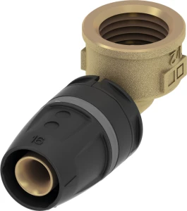Tece mufa przejściowa kątowa 25 x Rp 3/4" mosiądz standard