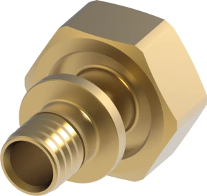 Adapter przejściowy TECEflex 16 x Rp 3/4" mosiądz standardowy