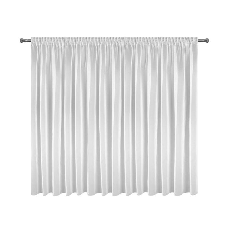 FIRANA FIRANKA NA TAŚMIE 350X150 CM BIAŁA