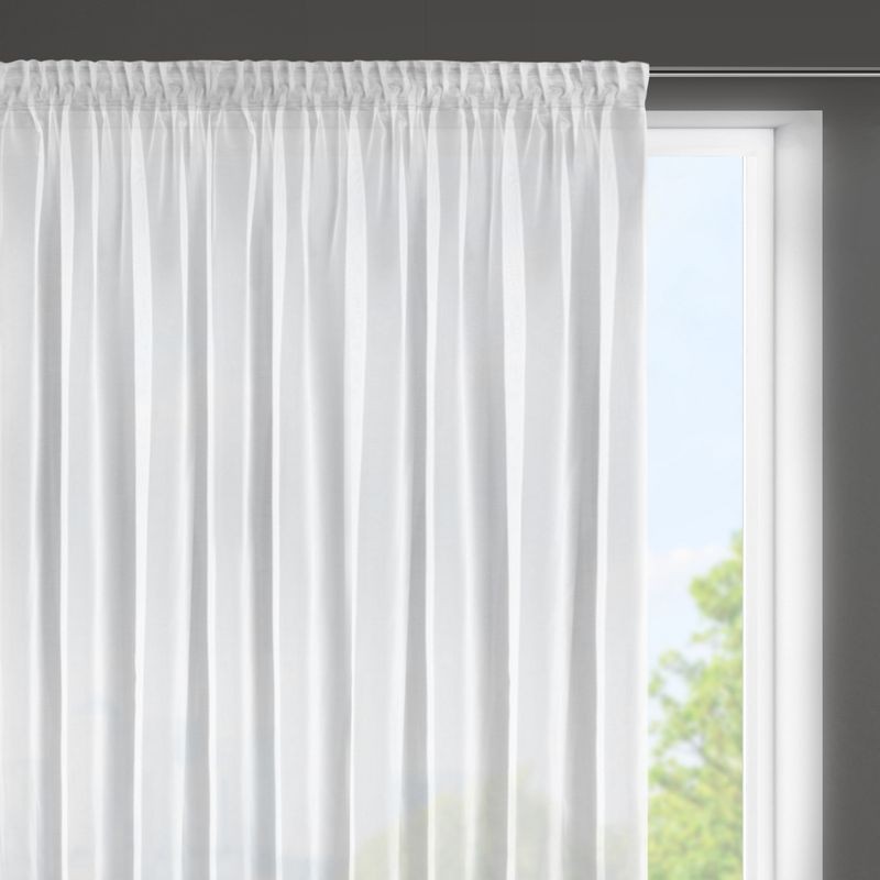 FIRANA FIRANKA NA TAŚMIE 350X150 CM BIAŁA