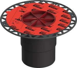 Odpływ TECEdrainpoint S DN 100 pionowy z kołnierzem Seal System