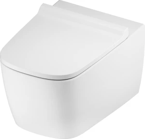 Zestaw WC TECEneo z deską slim i elementami przyłączeniowymi