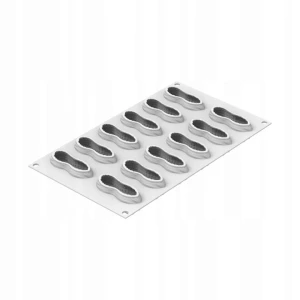 Forma silikonowa orzeszki 72x29 mm 30 ml x 12 gniazd