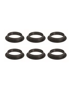 Rant perforowany do tarty 8 cm 6 sztuk Tarta Silikomart