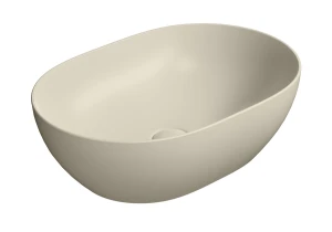 GSI PURA umywalka 50x35 h16 nablatowa matt creta 886008