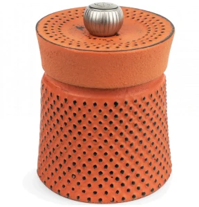 Młynek do pieprzu pomarańczowy BALI CAST IRON PEUGEOT