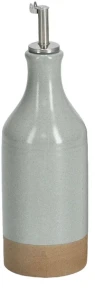 Butelka na oliwę Zeller z dozownikiem Szara 420 ml