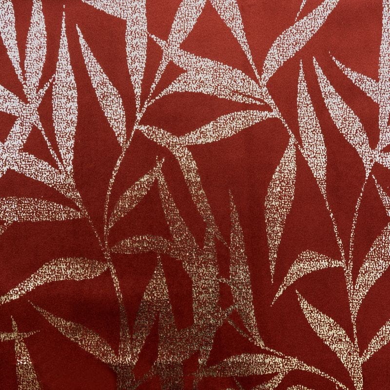 OBRUS WELUR VELVET BIEŻNIK 35 X 180 CM CEGLANY