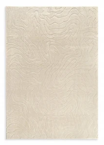 Dywan MATI 160x230 beżowy relief 3D Eurofirany