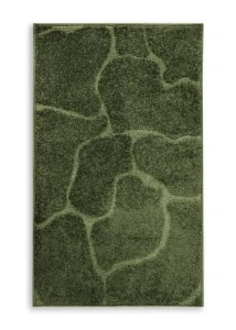 Dywan ALBA6 60x100 oliwkowy geometryczny Eurofirany