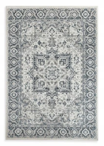 Dywan ELORA2 60x100 niebieski orientalny Eurofirany