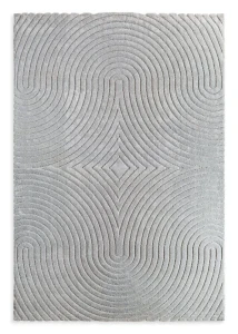 Dywan VENUS BOHO1 160x230 stalowy geometryczny Eurofirany