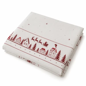 Obrus świąteczny SANTA 140 × 280 cm Spod Igły i Nitki