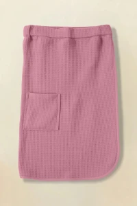 Pareo damskie Wafel L/XL różowe Spod Igły i Nitki 09539