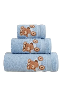 Ręcznik dziecięcy Baby 70x140 niebieski Spod Igły i Nitki 39891
