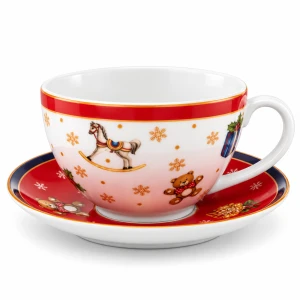 Bogucice filiżanka jumbo CICHA NOC porcelana 450 ml