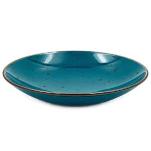 Talerz głęboki 22 cm Bogucice Alumina Laguna turkusowy