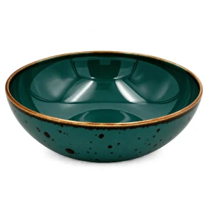 Salaterka porcelanowa Bogucice Alumina Turkus 16 cm