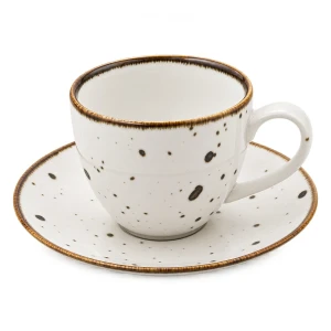 Filiżanka ze spodkiem 300 ml Bogucice Alumina Cottage Cream