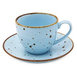 Filiżanka ze spodkiem 300 ml Bogucice Alumina Sky