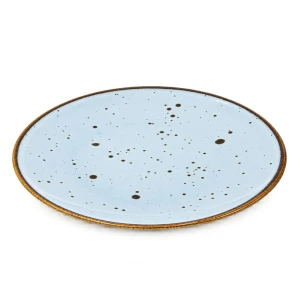 Talerz deserowy 22 cm Bogucice Alumina Sky z porcelany