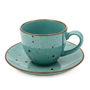 Filiżanka ze spodkiem Bogucice Alumina Cottage Tiffany 300 ml