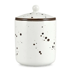 Pojemnik porcelanowy z pokrywką 16x12 cm Alumina Bogucice
