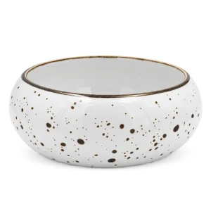 Salaterka Organic 16 cm Bogucice Alumina Cottage White