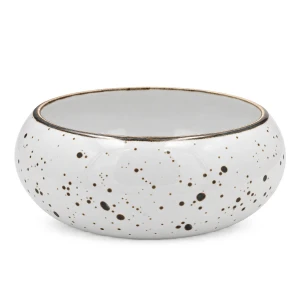 Salaterka porcelanowa Bogucice Cottage White 20 cm Organic