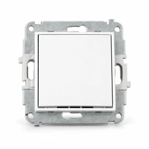 Łącznik jednobiegunowy Karlik MINI biały MWP-1