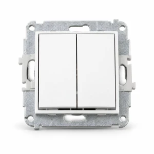 Łącznik świecznikowy Karlik MINI biały MWP-2