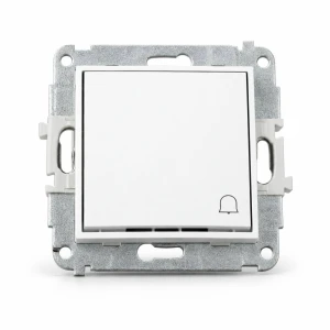Mechanizm łącznika zwierny dzwonek  Karlik MINI biały MWP-4