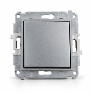 Mechanizm łącznika jednobiegunowego Karlik MINI srebrny metalik 7MWP-1