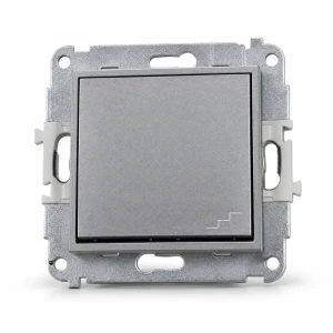 Mechanizm łącznika schodowego Karlik MINI srebrny metalik 7MWP-3