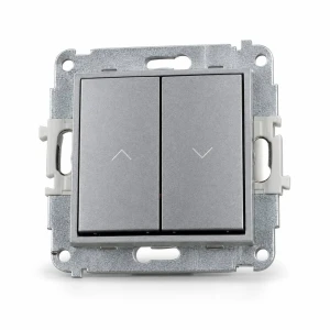 Mechanizm łącznika żaluzjowego z podtrzymaniem Karlik MINI srebrny metalik 7MWP-88
